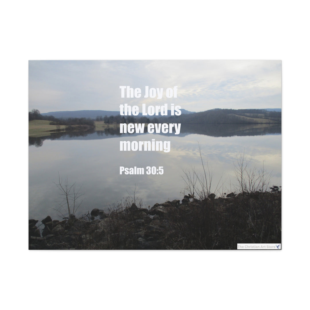 Psalm 30:5 Canvas