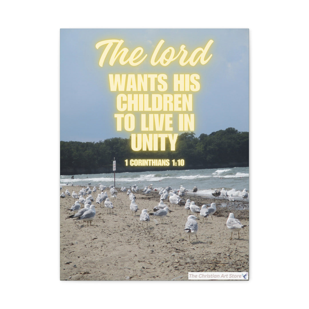 1 Corinthians 1:10 Canvas