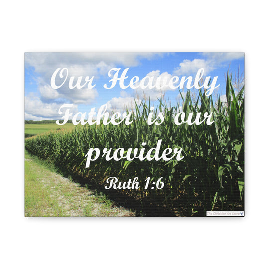 Ruth 1:6 Canvas