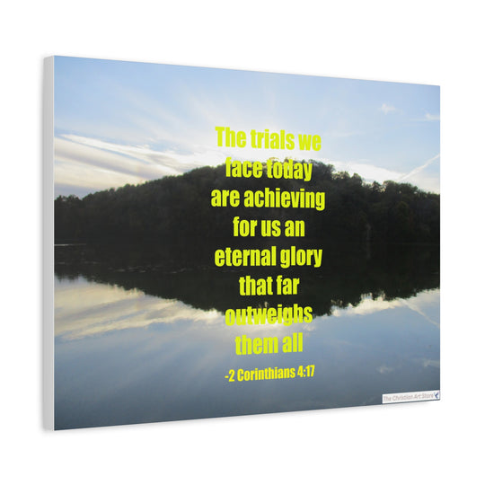 2 Corinthians 4:17 Canvas