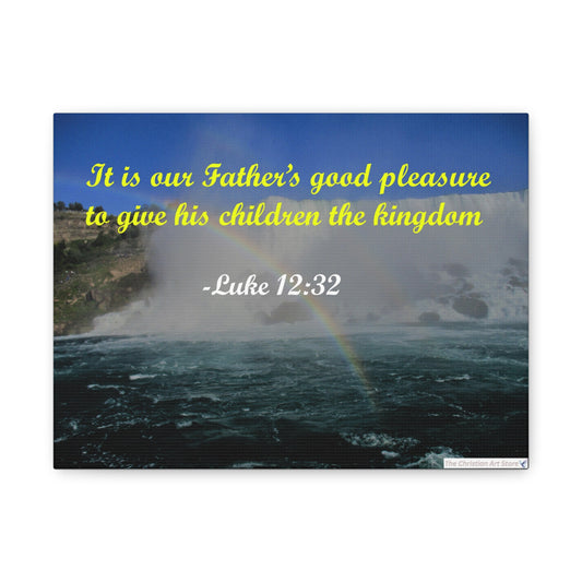Luke 12:32 Canvas