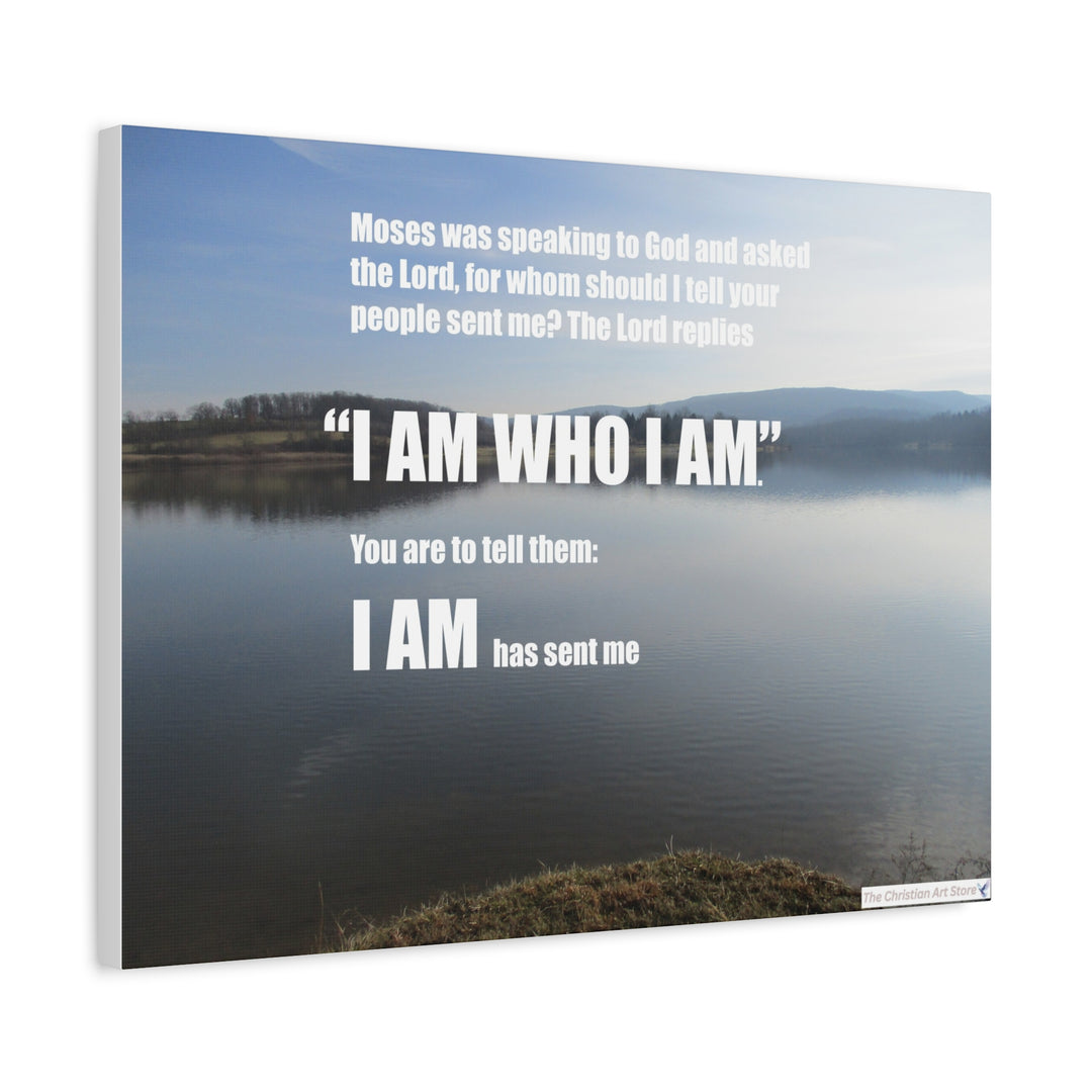 Exodus "I Am Who I Am" Canvas