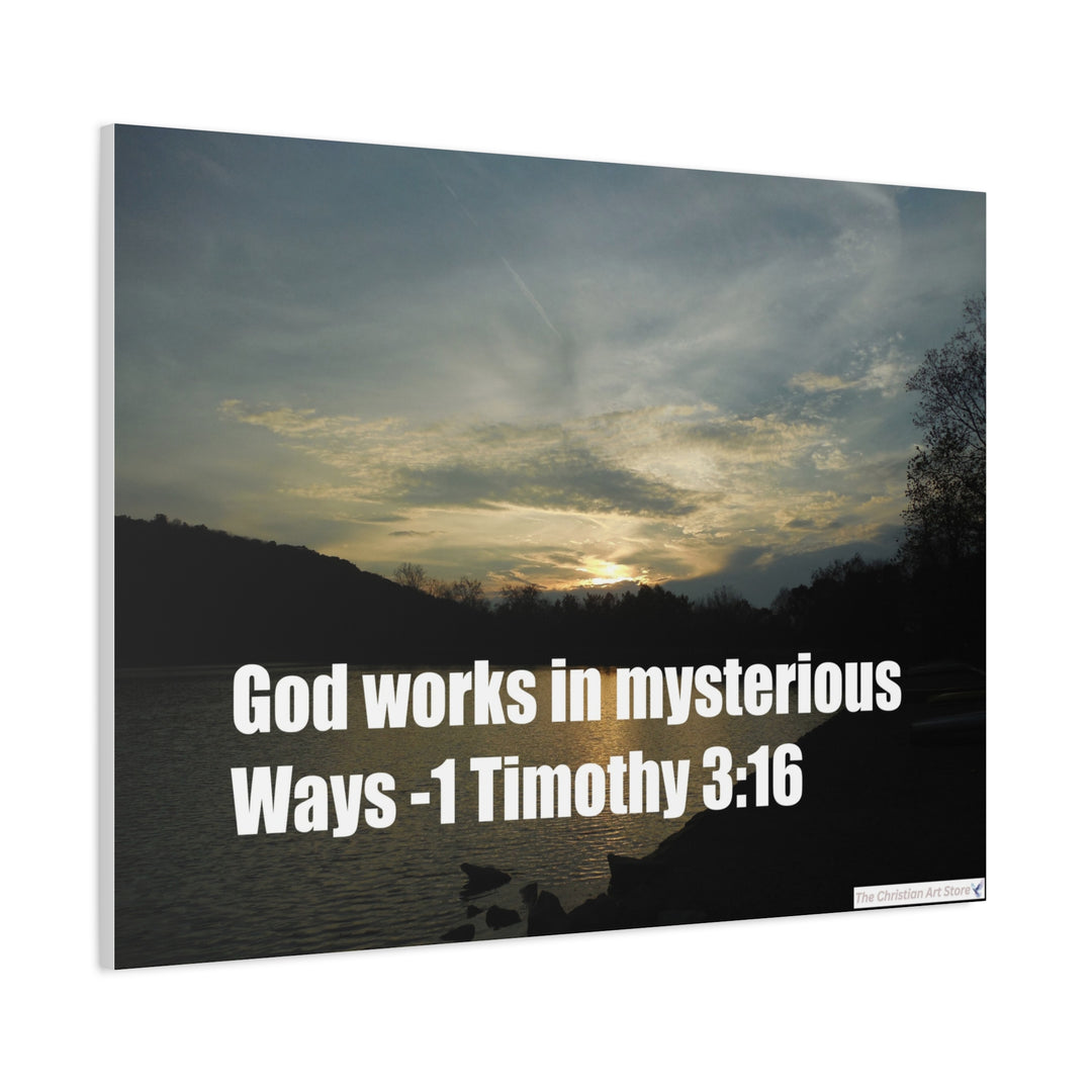 1 Timothy 3:16 Canvas