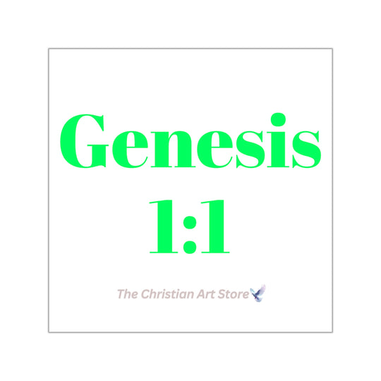 Genesis 1:1 Sticker