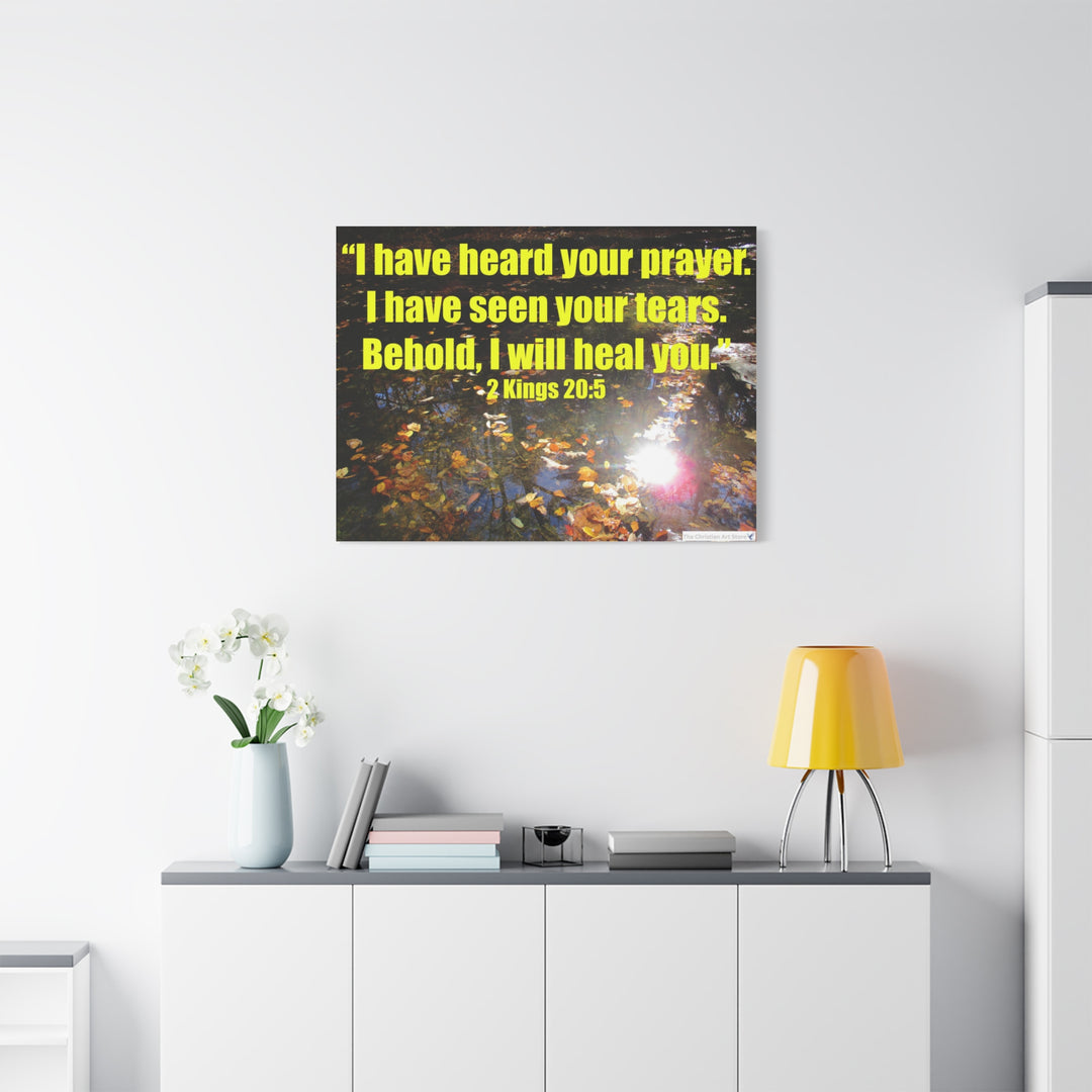 2 Kings 20:5 Canvas