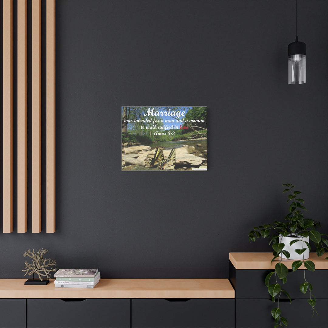 Amos 3:3 Canvas