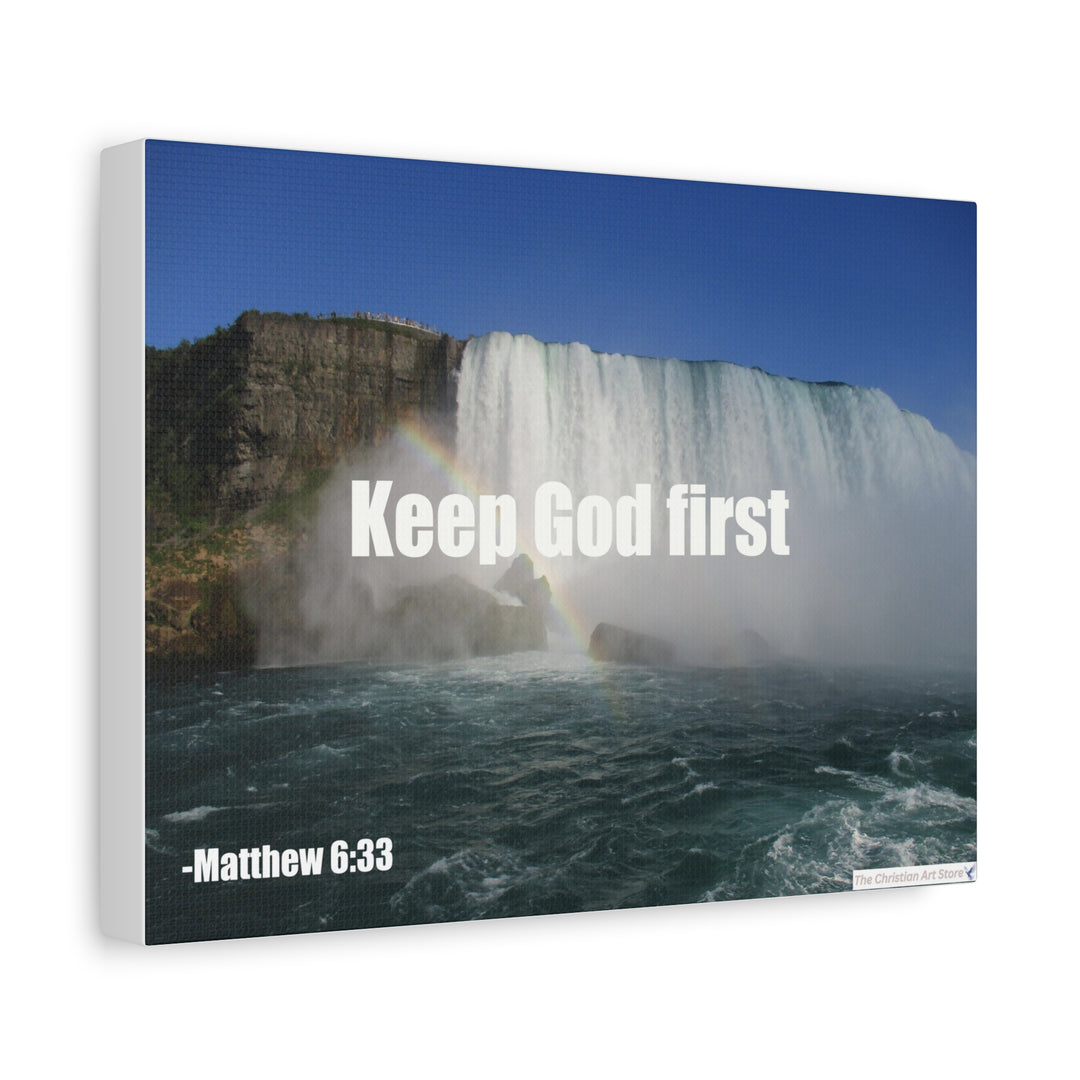 Matthew 6:33 Canvas