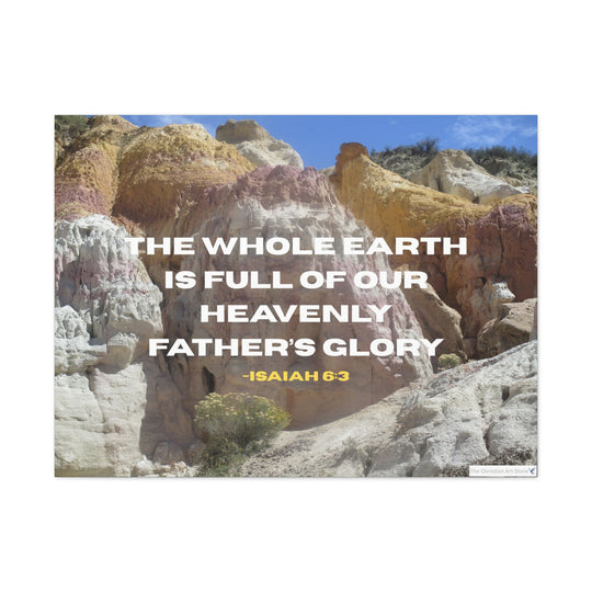 Isaiah 6:3 Canvas
