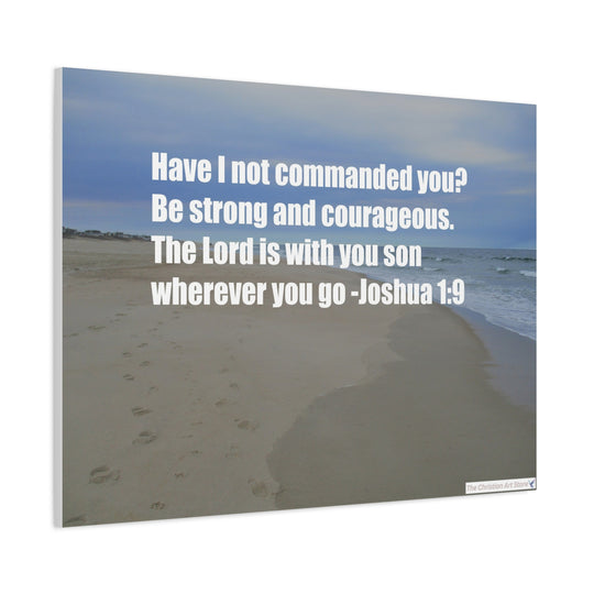 Joshua 1:9 Canvas
