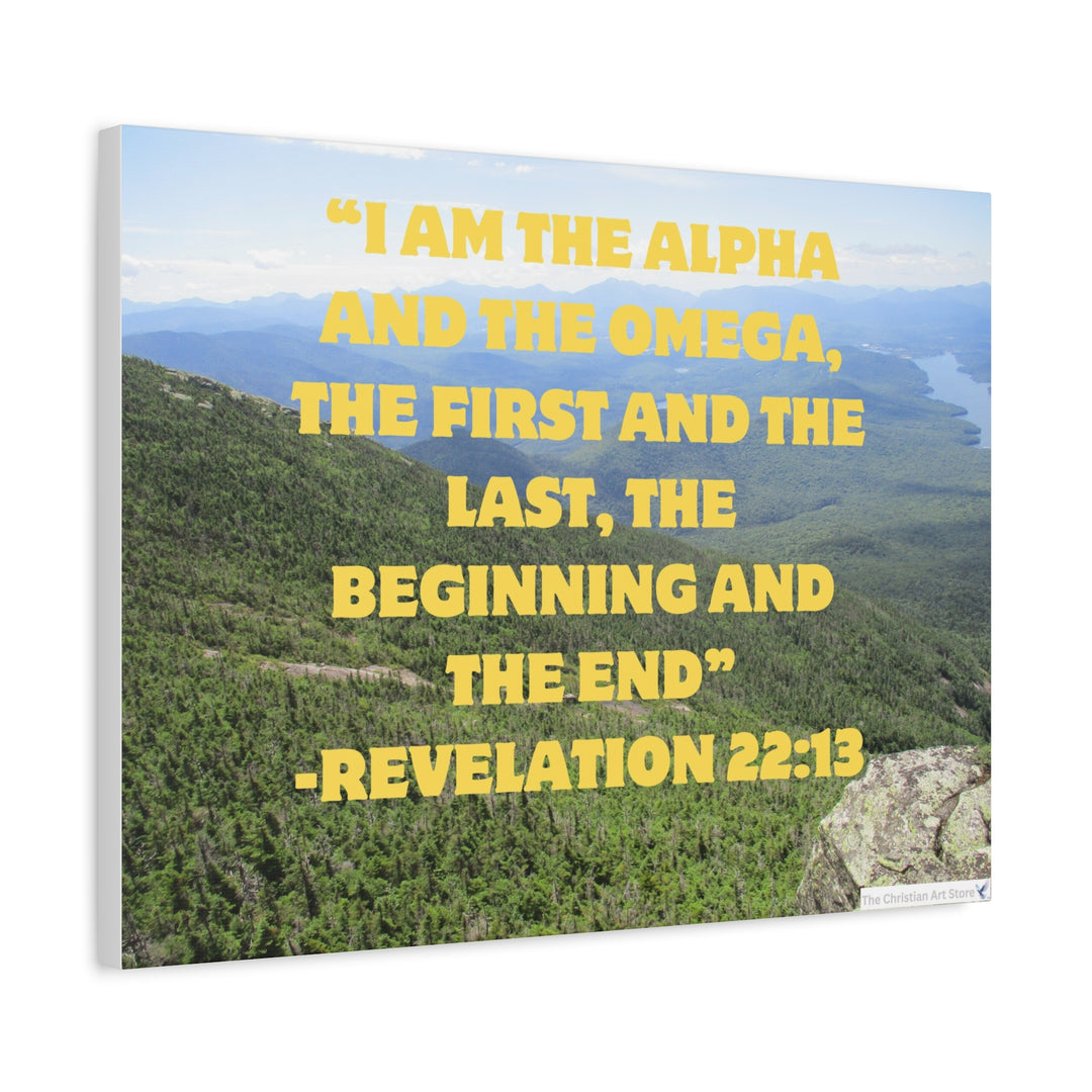 Revelation 22:13 Canvas