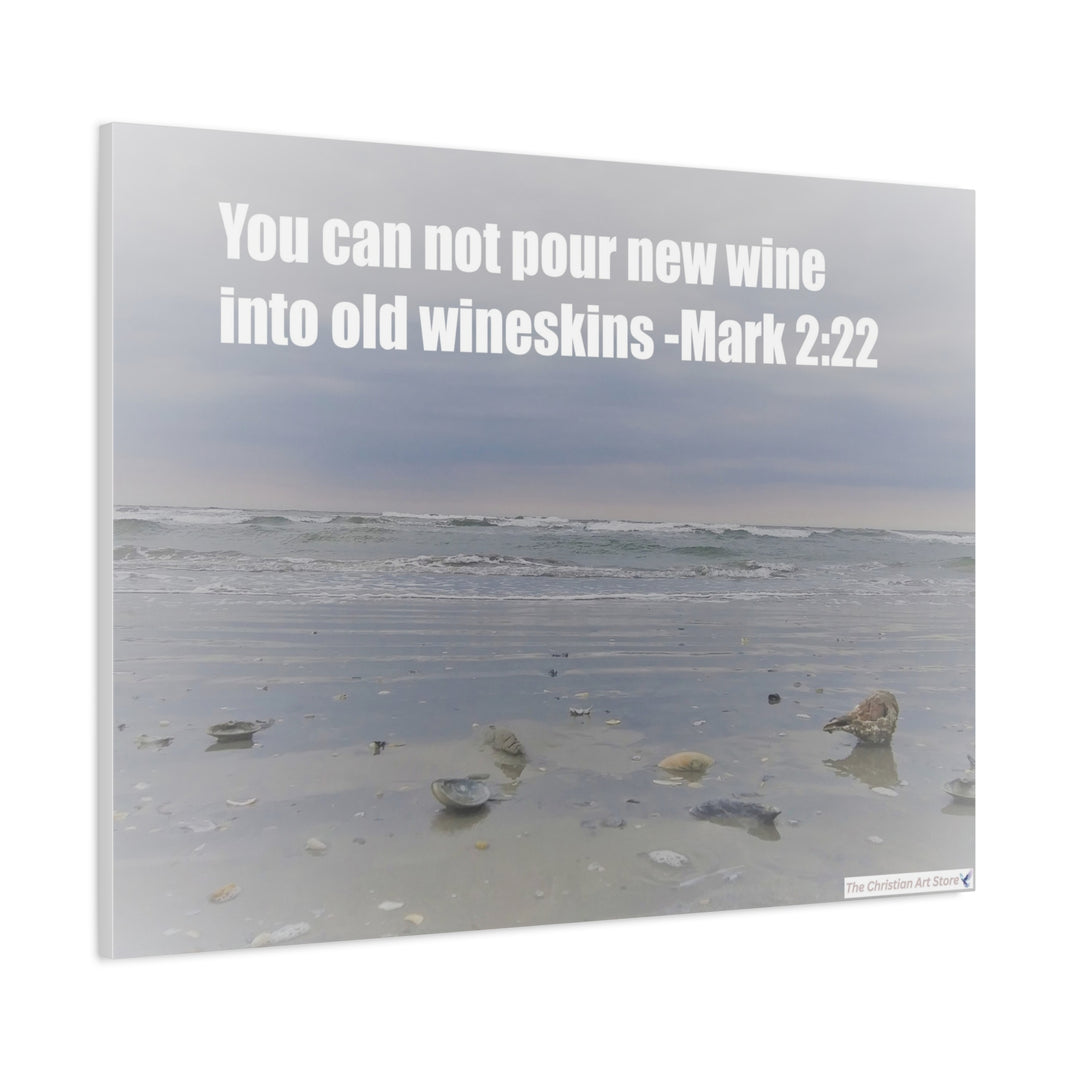 Mark 2:22 Canvas