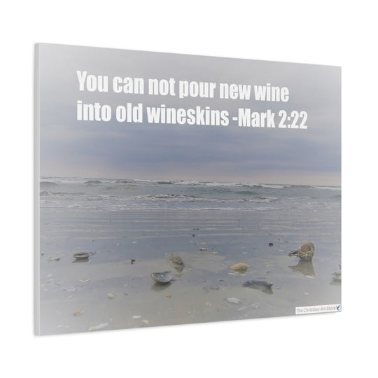 Mark 2:22 Canvas