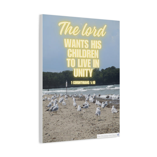 1 Corinthians 1:10 Canvas