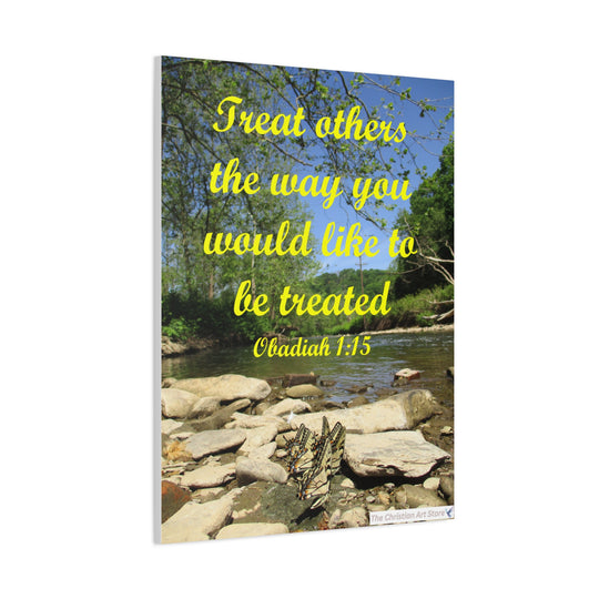 Obadiah 1:15 Canvas