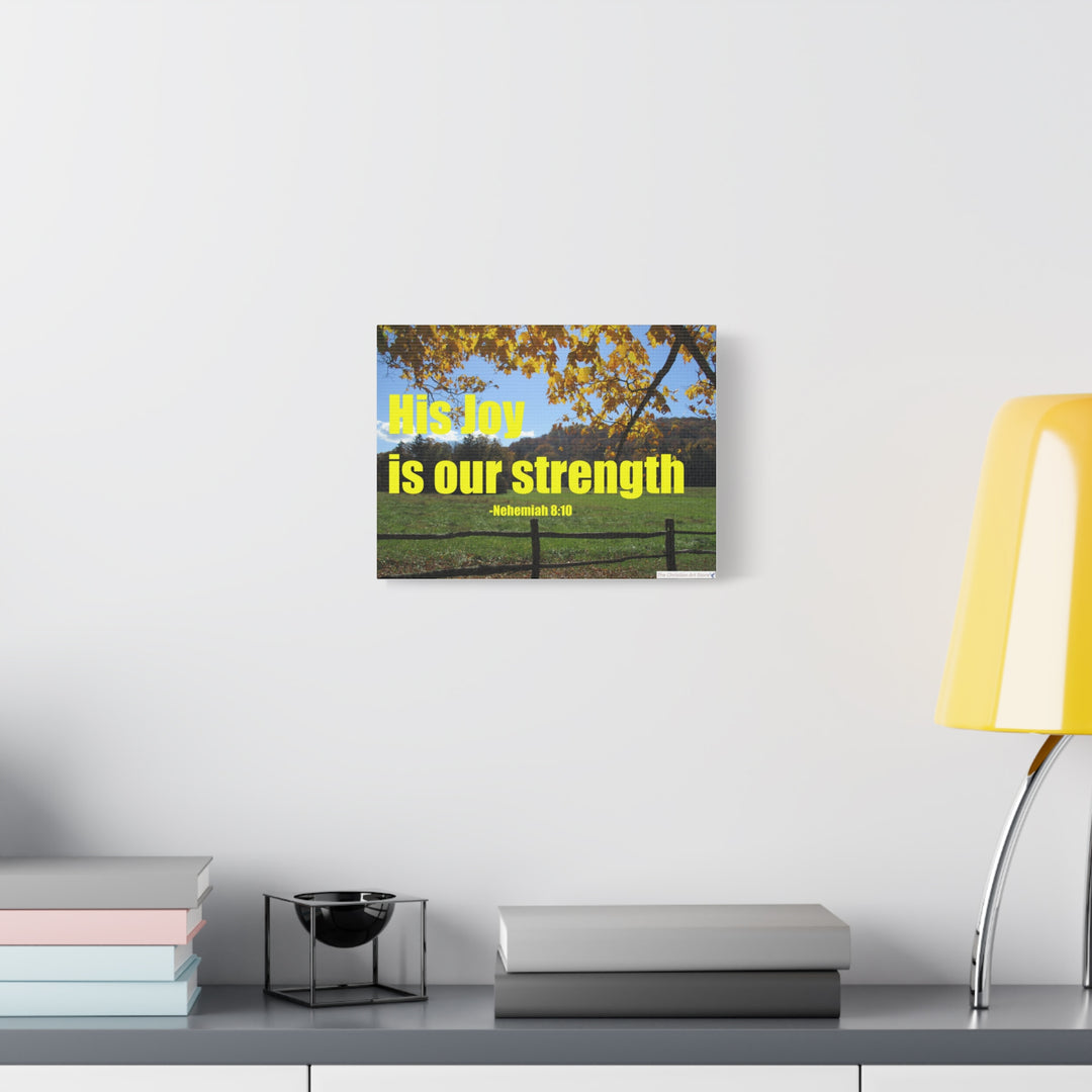 Nehemiah 8:10 Canvas