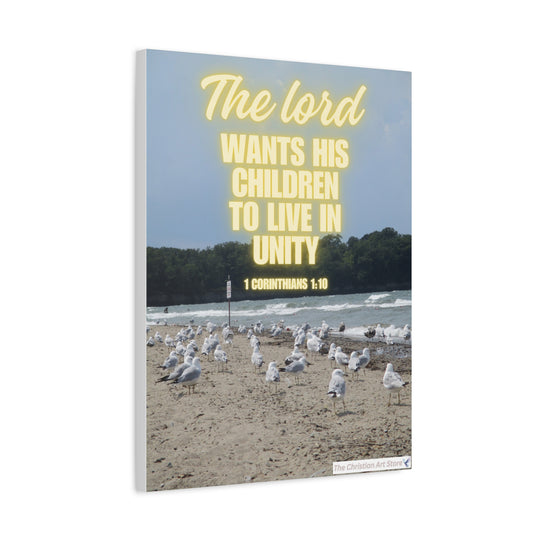 1 Corinthians 1:10 Canvas