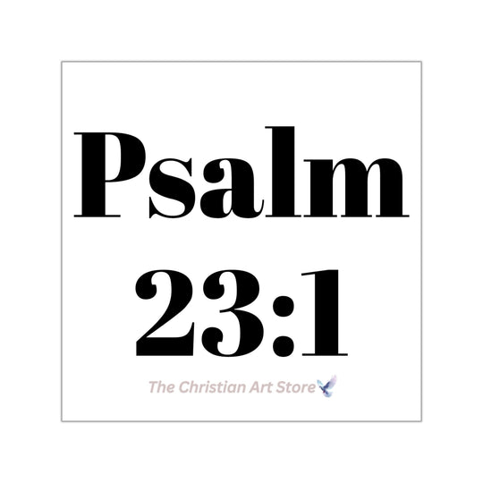 Psalm 23:1 Sticker