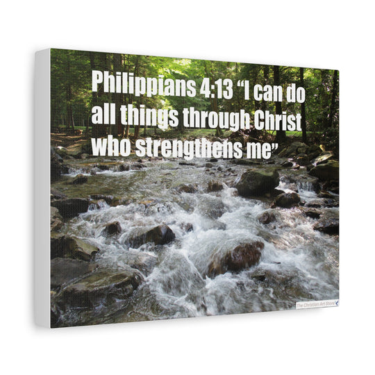 Philippians 4:13 Canvas
