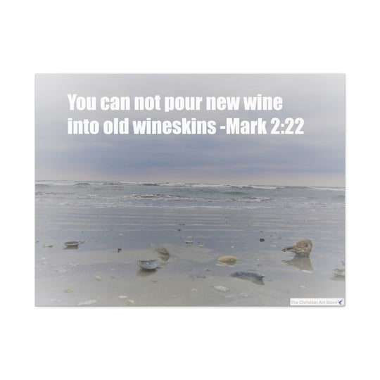 Mark 2:22 Canvas