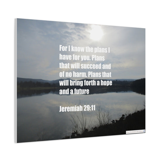 Jeremiah 29:11 Canvas