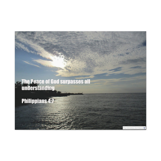 Philippians 4:7 Canvas