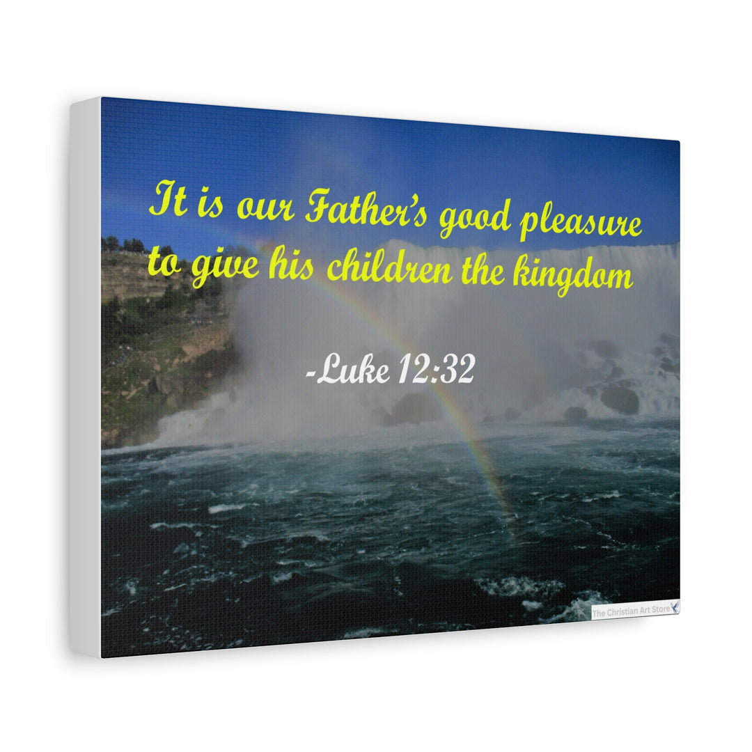 Luke 12:32 Canvas