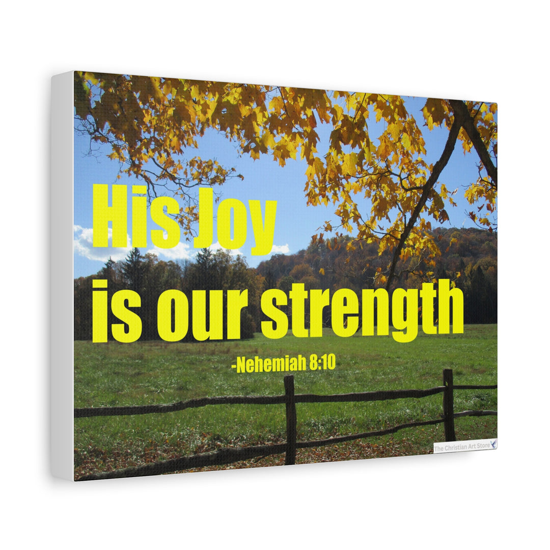 Nehemiah 8:10 Canvas