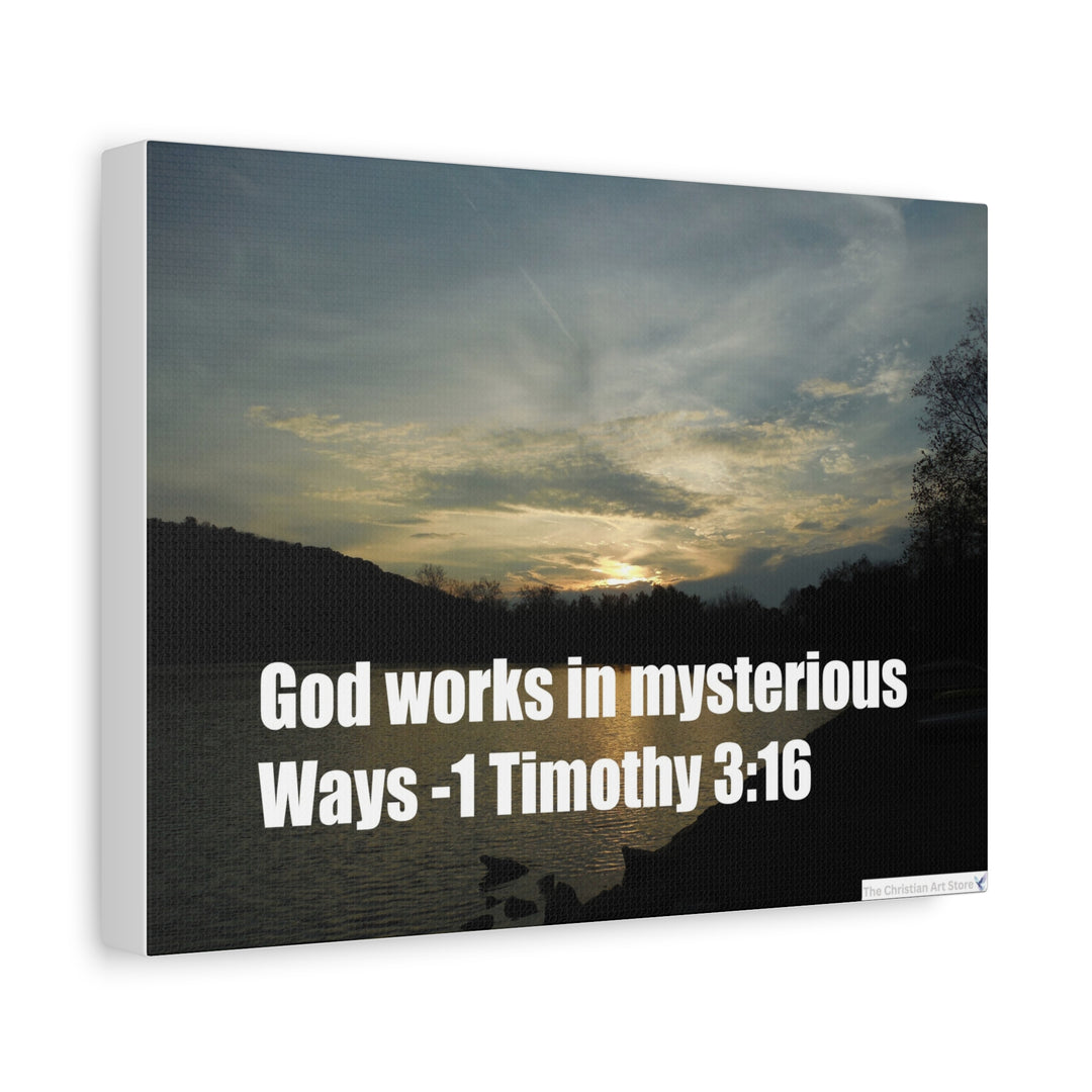 1 Timothy 3:16 Canvas