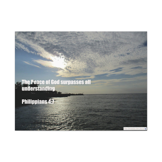 Philippians 4:7 Canvas
