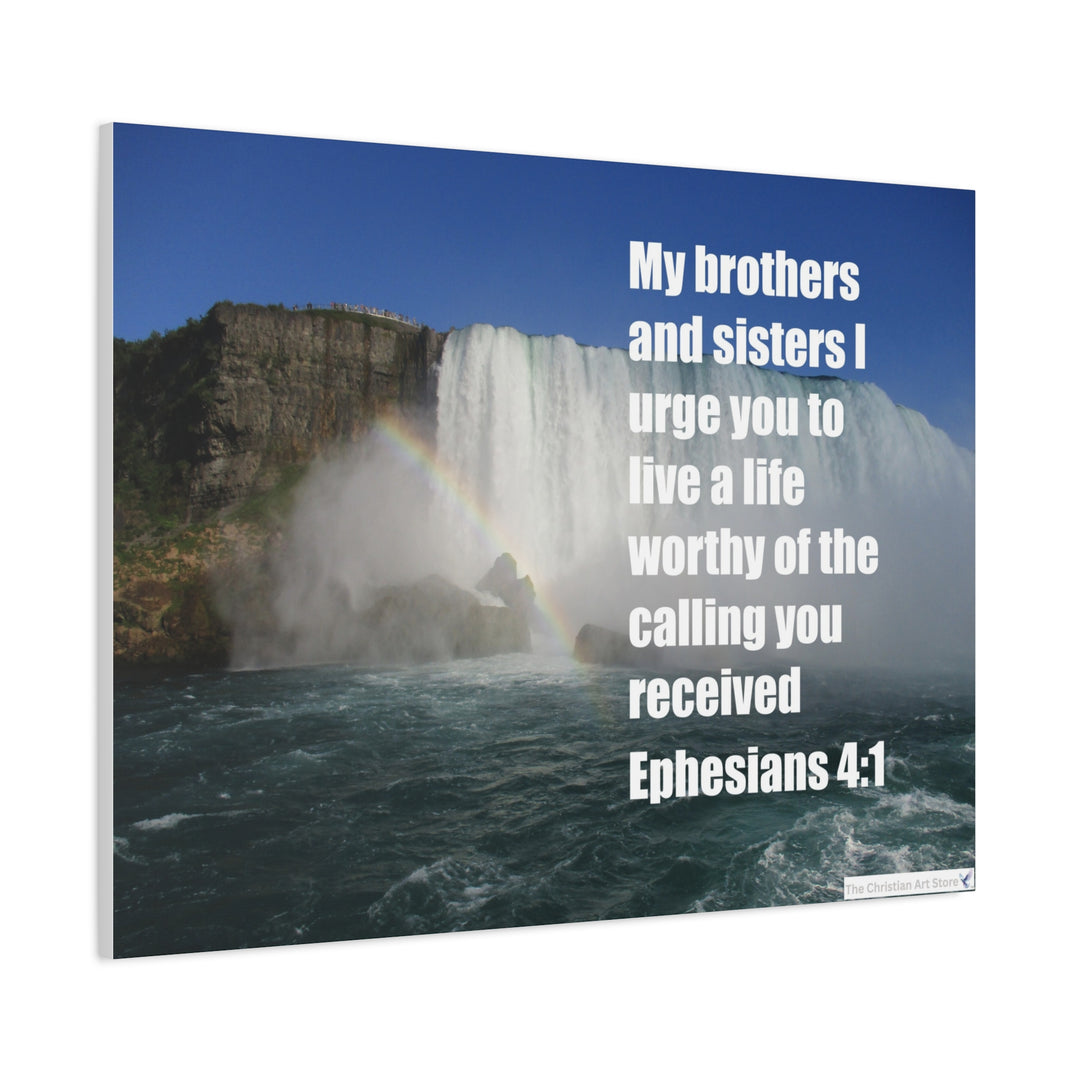 Ephesians 4:1 Canvas
