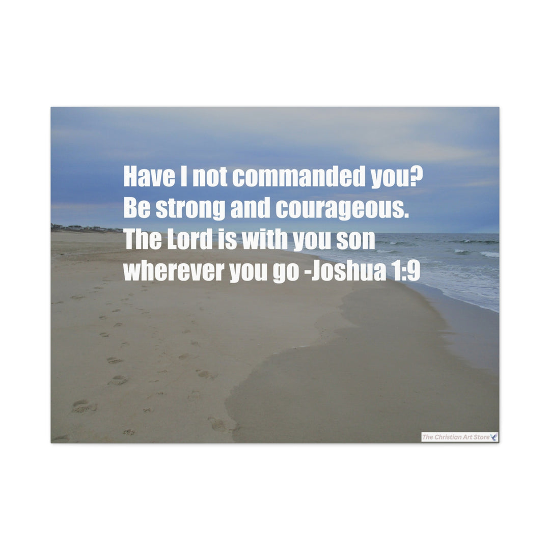 Joshua 1:9 Canvas