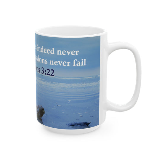 Lamentations 3:22 Mug