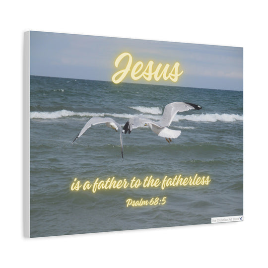 Psalm 68:5 Canvas