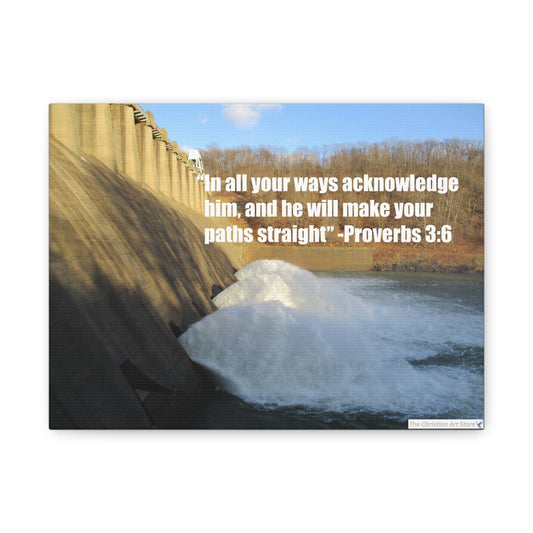 Proverbs 3:6 Canvas