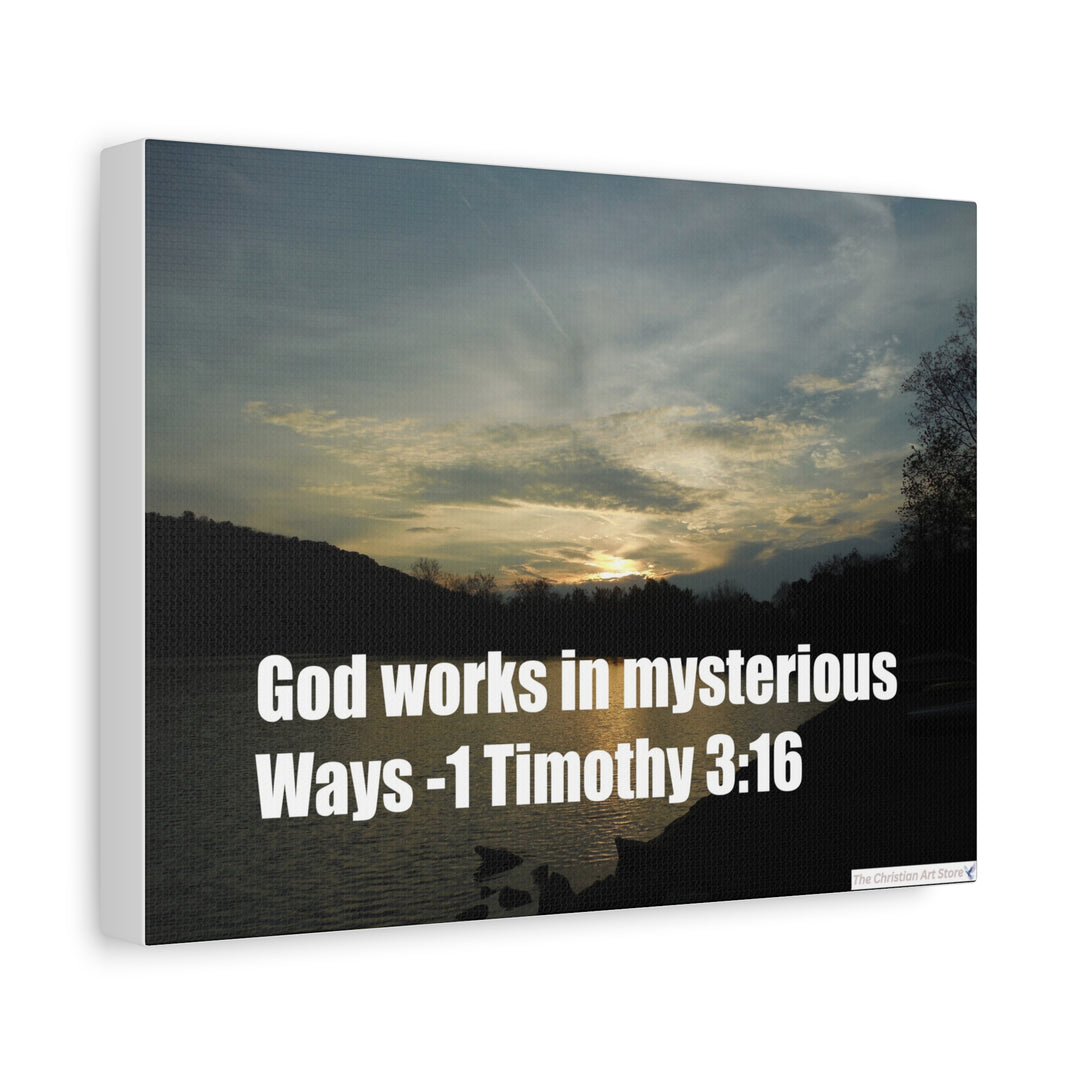 1 Timothy 3:16 Canvas