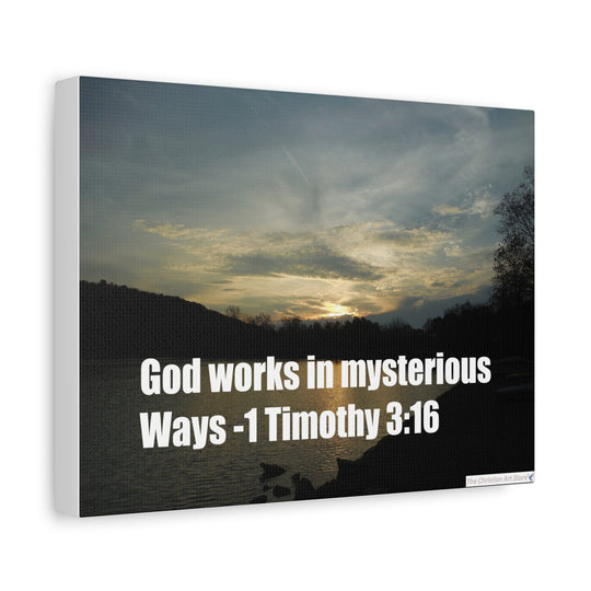 1 Timothy 3:16 Canvas