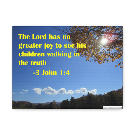 3 John 1:4 Canvas
