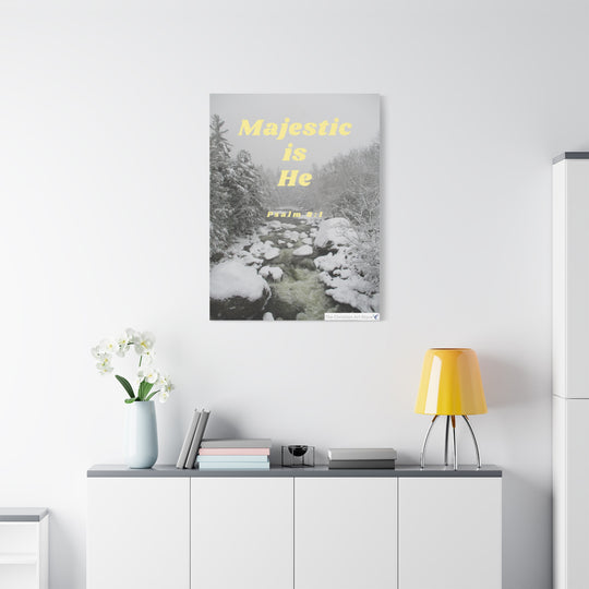 Psalm 8:1 Canvas