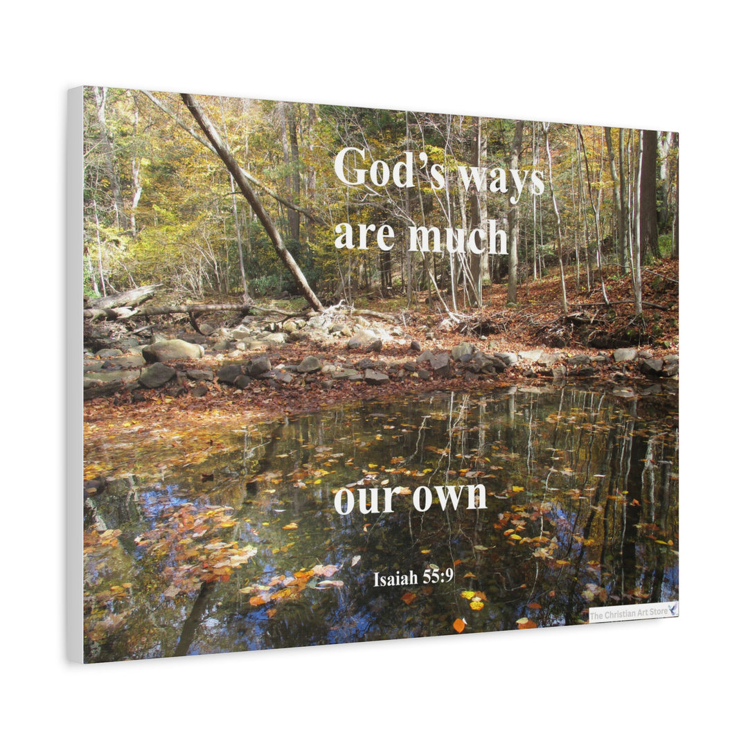Isaiah 55:9 Canvas