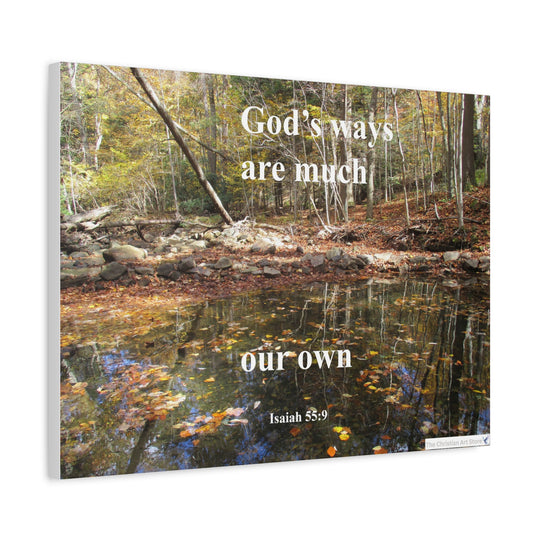 Isaiah 55:9 Canvas