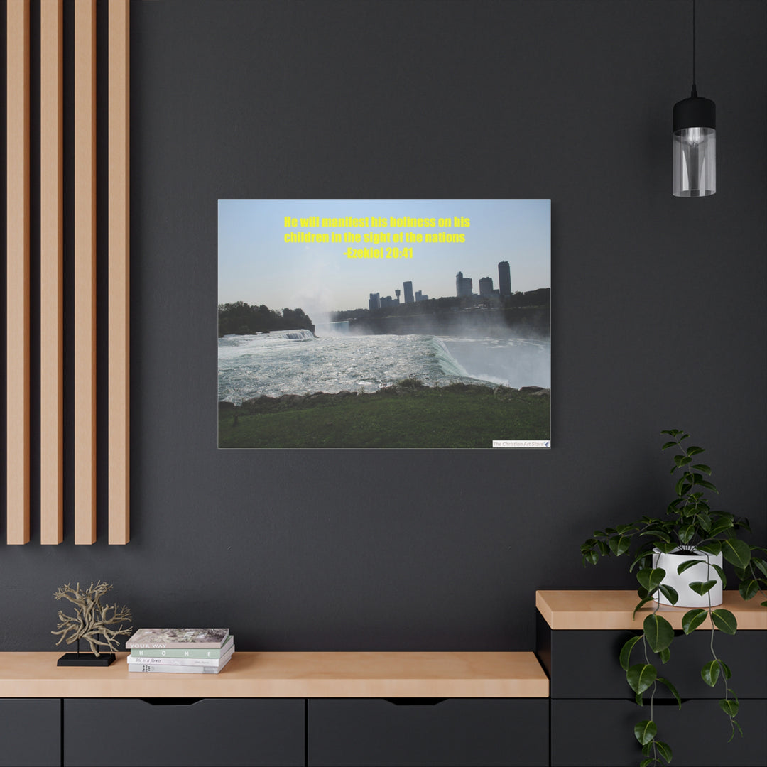 Ezekiel 20:41 Canvas