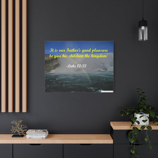 Luke 12:32 Canvas