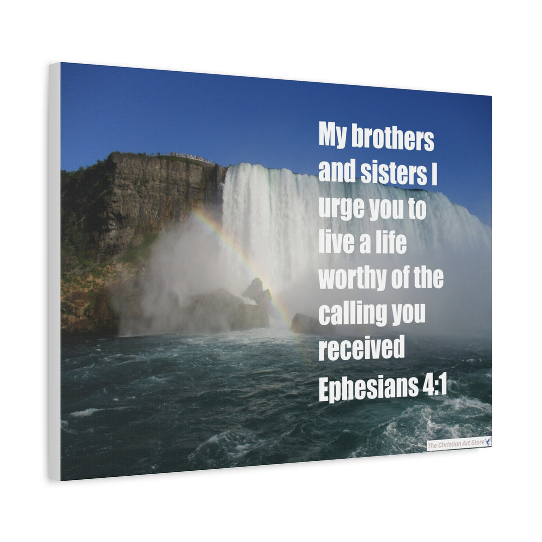 Ephesians 4:1 Canvas
