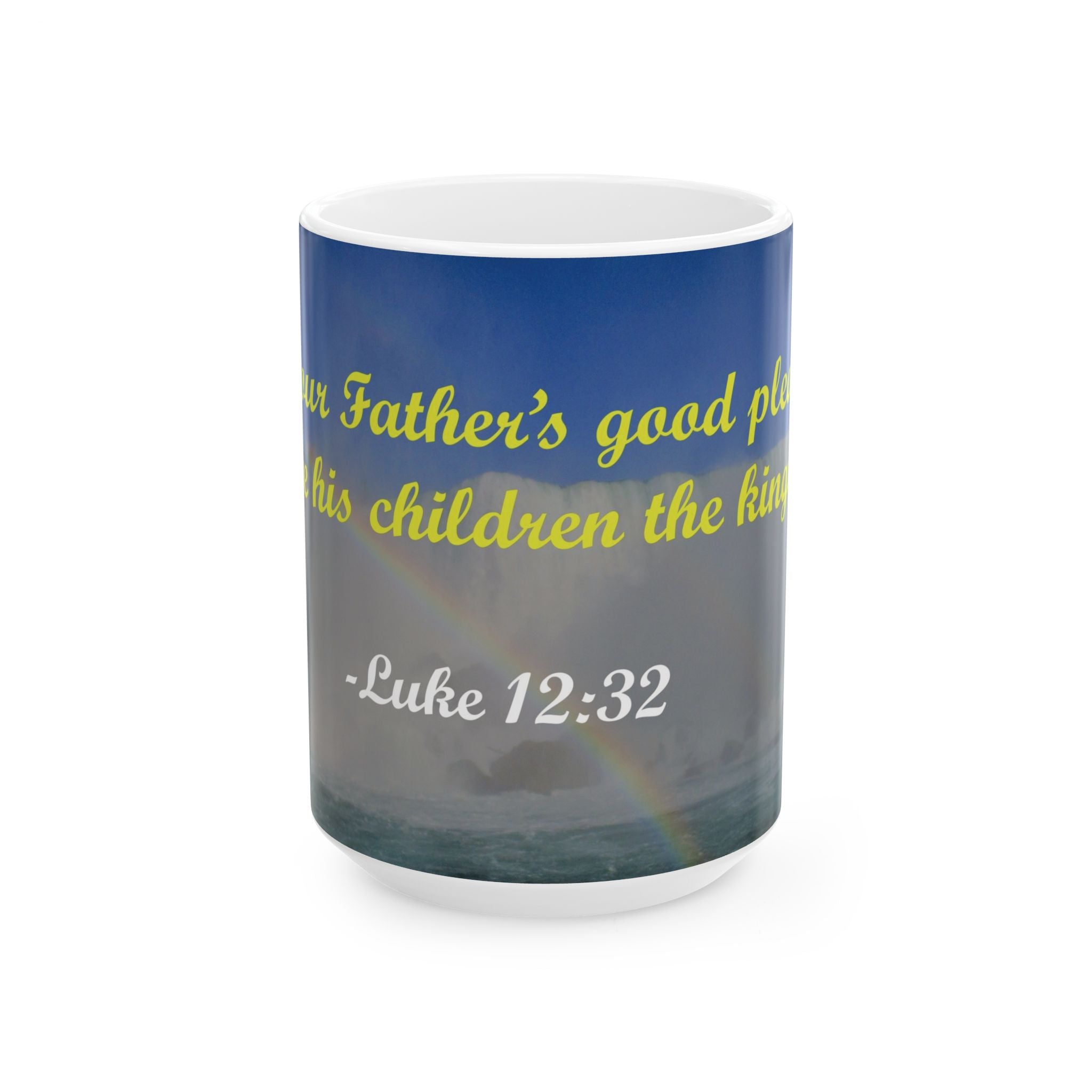 Luke 12 32 Mug Warm-up with a nice cuppa – The Christian Art Store