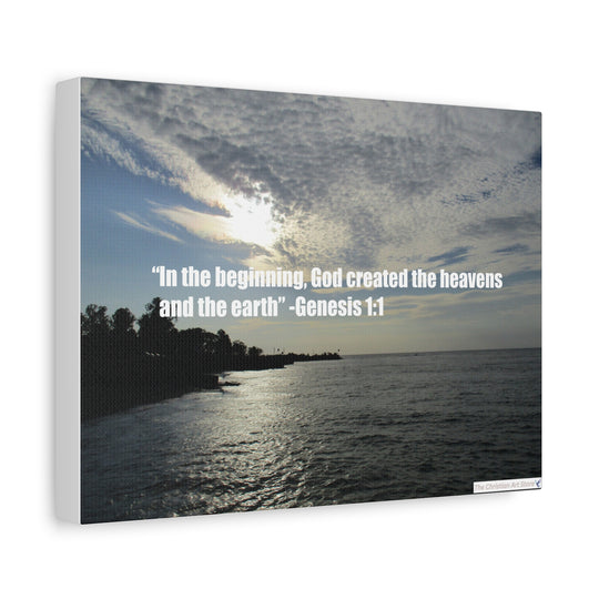 Genesis 1:1 Canvas
