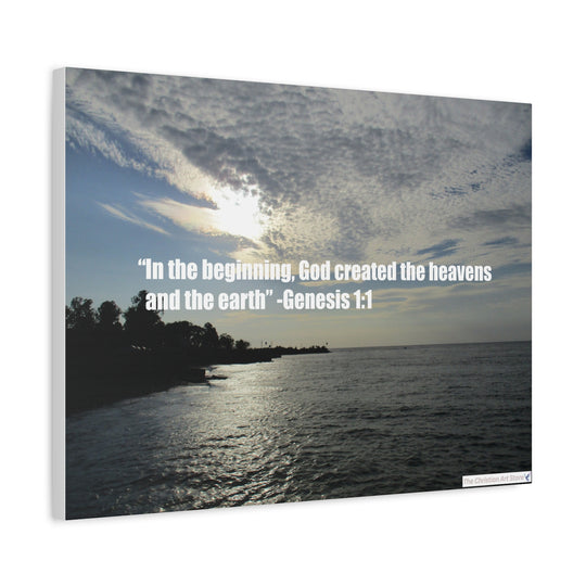 Genesis 1:1 Canvas