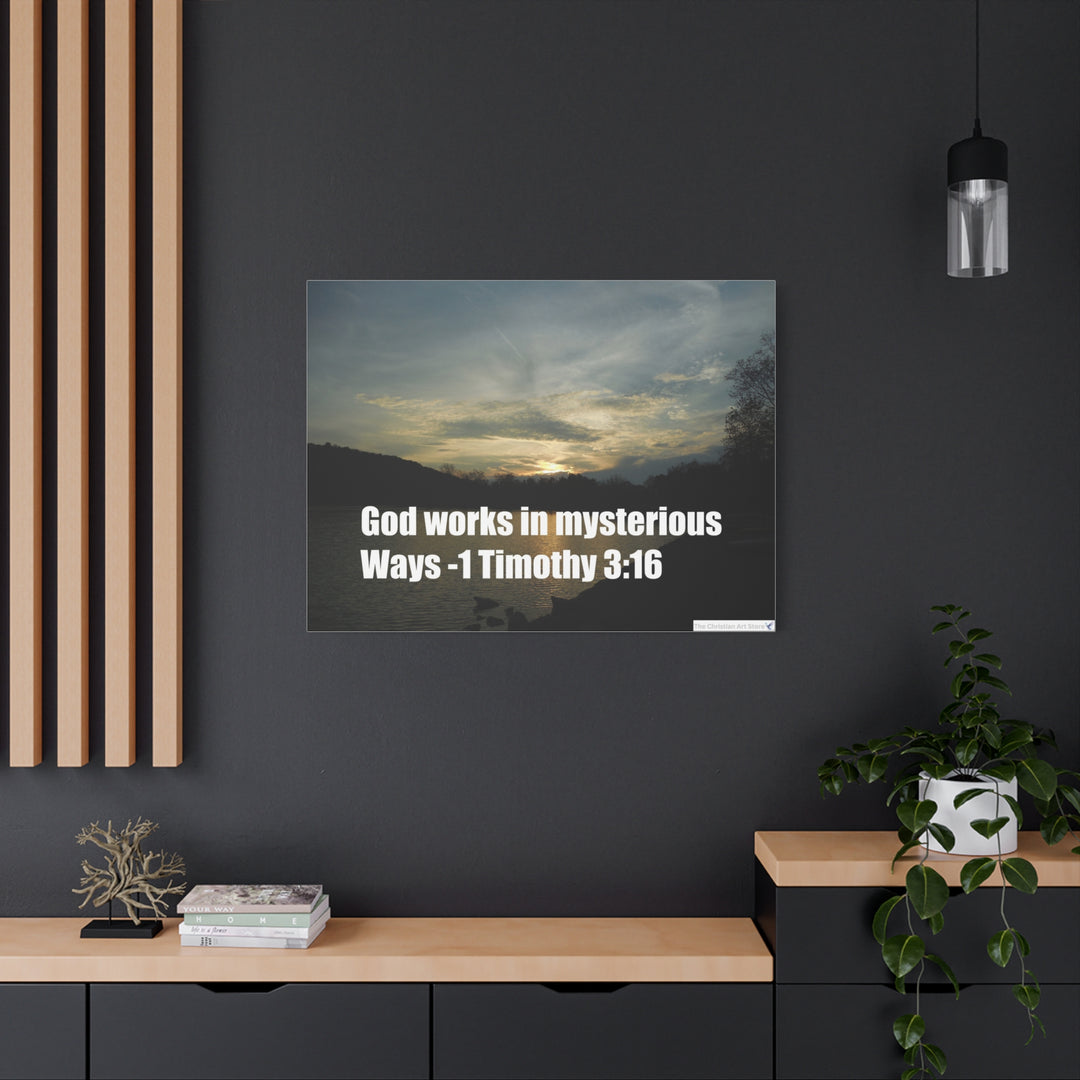 1 Timothy 3:16 Canvas