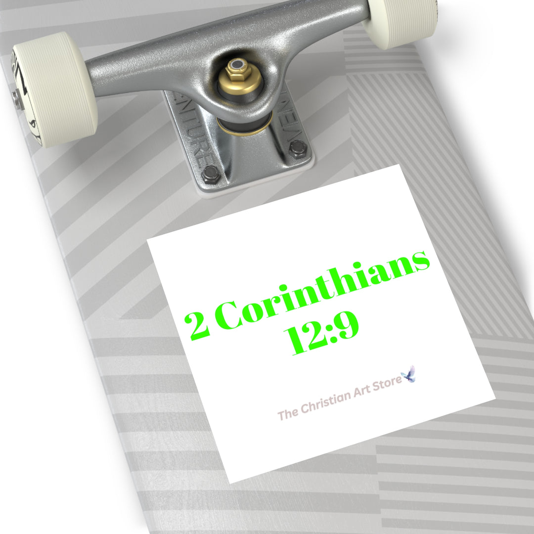 2 Corinthians 12:9 Sticker