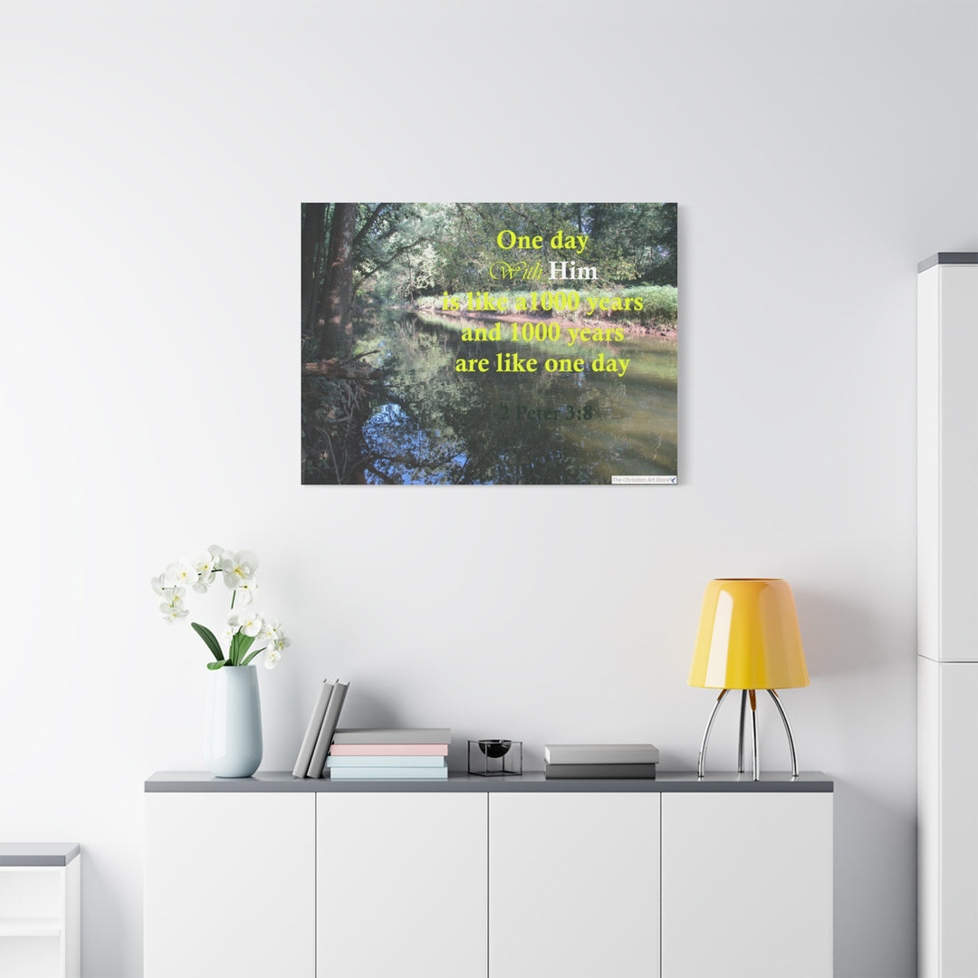 2 Peter 3:8 Canvas