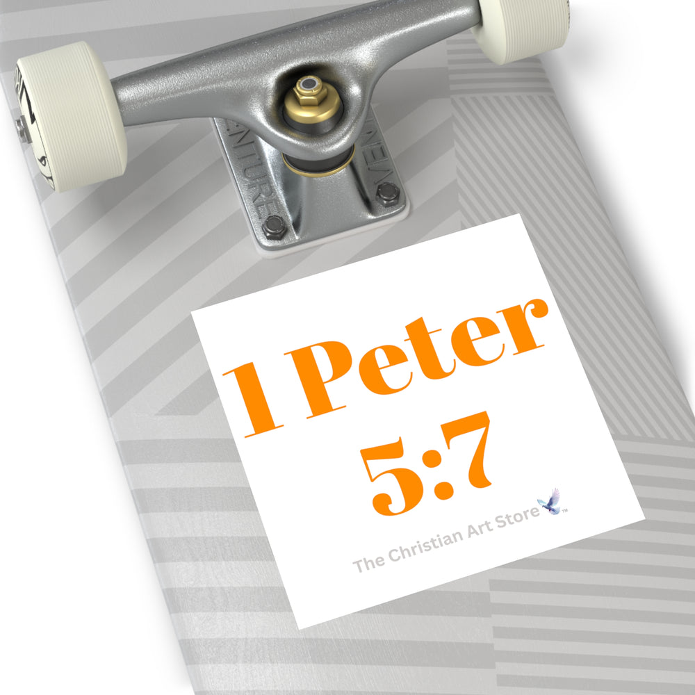 1 Peter 5:7 Sticker
